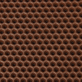 Коврик грязезащитный ЭВА TUP, 68х48 см, соты, коричневый