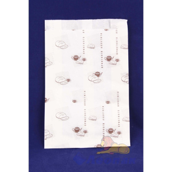 Пакет бумажный 210х90х40мм с печатью    *100