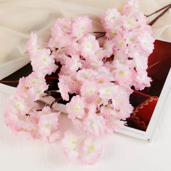 Цветы искусственные "Мелани" 6х100 см, свето-розовый 2589930