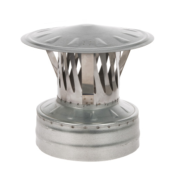 Оголовок с искрогасителем 120х200 нерж./оцинк., 0,5мм 0,5мм, *1/6