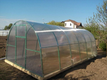 Каркас теплицы Агроном, 4х3х2 м, профиль 40х20 мм, шаг дуги 1 м