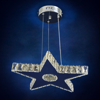 Люстра Verner Lighting СS1105/40W, 20 Вт, 3000-6000 K, пульт д/у, хром