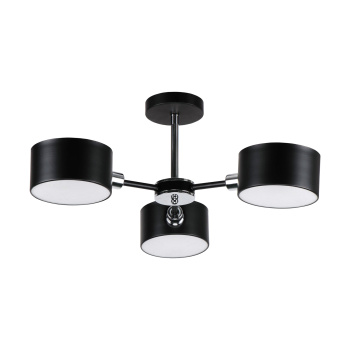 Люстра 10203/3BK+CR BK SM Е14 3*60W S=7м2 *1