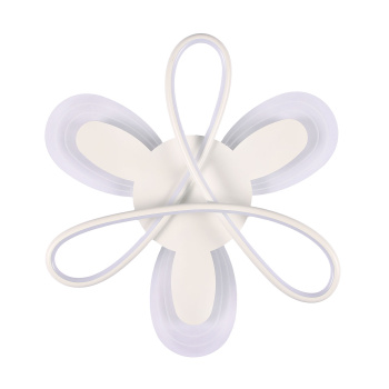 Люстра 2334/160W white 500 мм 3 реж., пульт S=25м2  VERNER LIGHTING *1