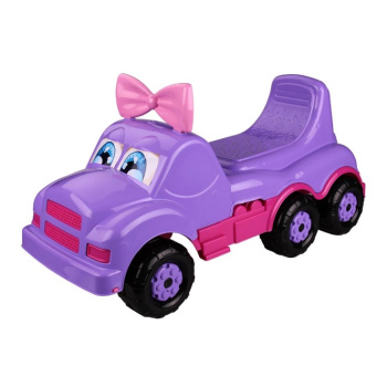 Машинка-Каталка детская АЛЬТЕРНАТИВА "Веселые гонки" детская фиолетовая