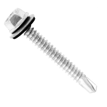 Саморезы кровельные BROZEX 6,3*38 цинк (2000шт) промтара к *1