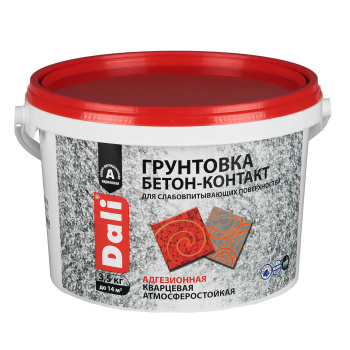 Грунтовка бетон-контакт DALI, 3.5 кг Грунтовка бетон-контакт DALI, 3.5 кг