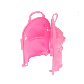 SILAPRO Формочка для лепки снежных фигур, 22х16см, пластик, 5 дизайнов, 4 цвета