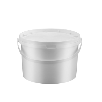 Ведро пластм. 3л с герметичной Крышкой, д/Пищевых продуктов Белое В3 К (Екатеринбург) *1/50
