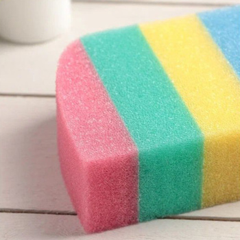 яяяГубка банная радуга "Бриз" 13×9×5 см 672744