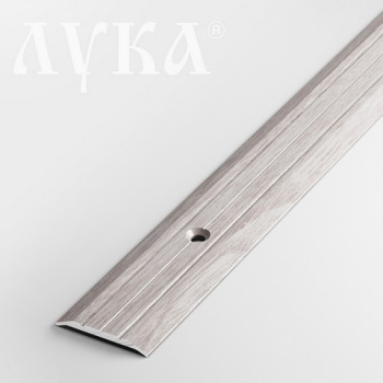 Порог-стык одноуровневый 25х900 мм Лука ПС 01, ясень белый