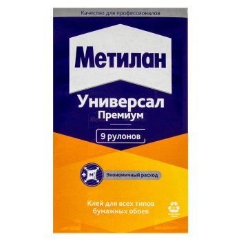 Клей для обоев Метилан Универсал Премиум, 45 м², 250 г