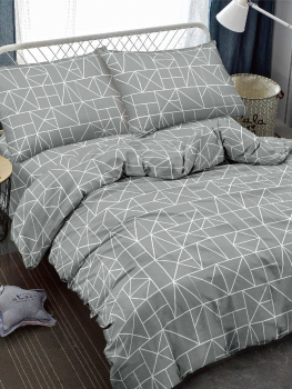 Постельное белье 1,5сп макосатин Amore Mio 95701 Crack, наволочки 50*70 - 2шт *1