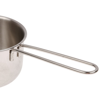 Ковш нерж. 0,8л, d.125мм б/крыш., прутк.ручка 1с2562 (Аша) *1/12