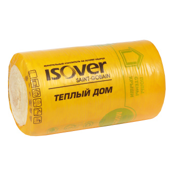 Утеплитель ISOVER Теплый дом Мини Твин, 50 мм, 2 плиты, 10 м²