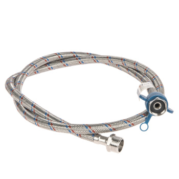 Шланг соединительный 120 см МП стальная гайка CTM CWFHM120 *10/80