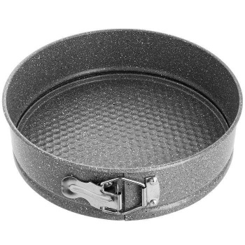 Форма для выпечки разъемная d26cм с покрытием серый гранит (LH-71004G) "DECO" *1/24 Форма для выпечки разъемная d26cм с покрытием серый гранит (LH-71004G) "DECO" *1/24