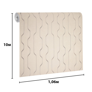 яяяОбои флиз Ateliero Director (беж.) 588981 1.06*10м *6