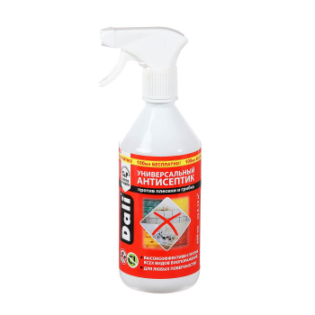 Антисептик универсальный DALI, 0.6 л, против плесени и грибка, спрей