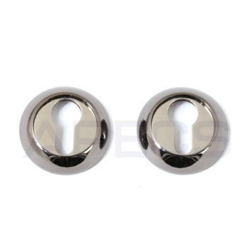 Накладка п/цилиндр НИКЕЛЬ черный DP-C-0802-BN Megapolis *1/12