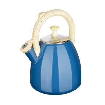 VETTA Глянец Чайник эмалированный 2,5л, синий