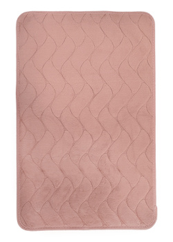 Коврик д/ванной Aquadomer  "Marina" (60см х 100см) Розовый АМ004  *1/25