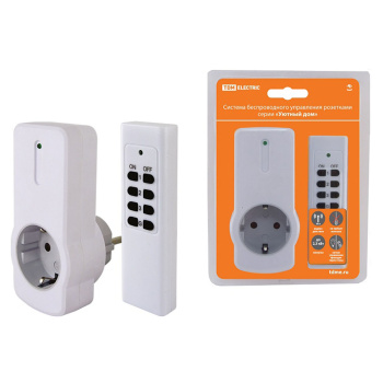 Комплект беспроводн. управления розетками ПУЗ-Р1.1 (1приемник) TDM SQ1508-0204 *1/24