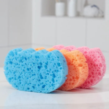 яяяГубка банная "Радость" 15×10×4 см 672720