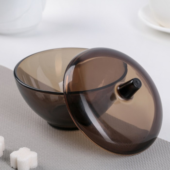 Сахарница стекло "Ambiante Eclipse" d120мм Прозрачно-коричневый L5094 "Luminarc" *12