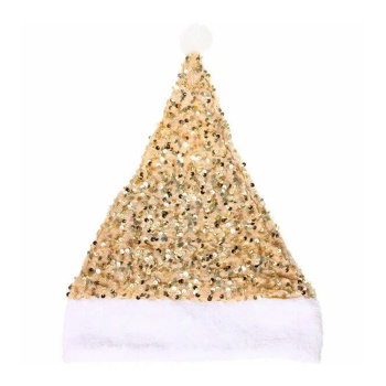 Колпак новогодний Серпантин «Сияние», золото