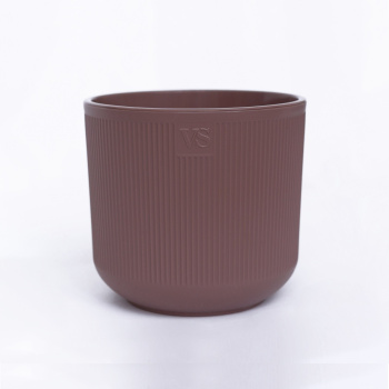 Кашпо пластм. "Росси" 3,1л d верха 170мм h160мм со вставкой Инжир AMR-3,1-05 ("VipSet") *1/8