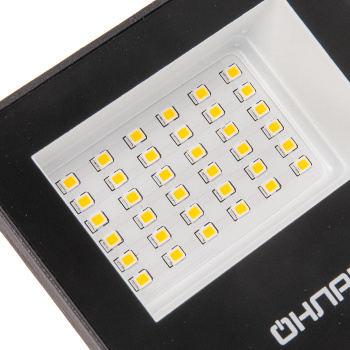 Прожектор светодиодный 30Вт 4,0K IP65 холодный Онлайт OFL-30-4K-BL-IP65-LED 71657 *1/50