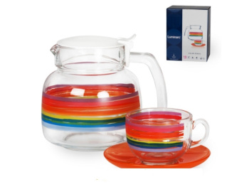 Набор чайный LUMINARC Color Pencil стекло (уп. 13шт)