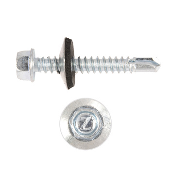 Саморезы кровельные BROZEX пакет 5,5*38 (10шт) *10/100