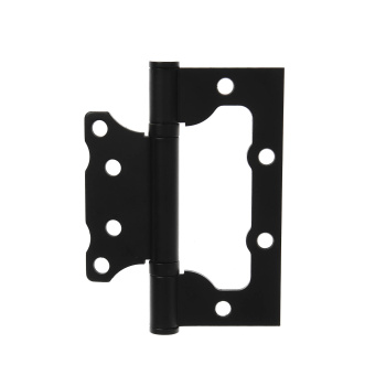 Петля без врезки 100*75*2,5мм ЧЕРНЫЙ матовый BLM Code Deco *1/25/100