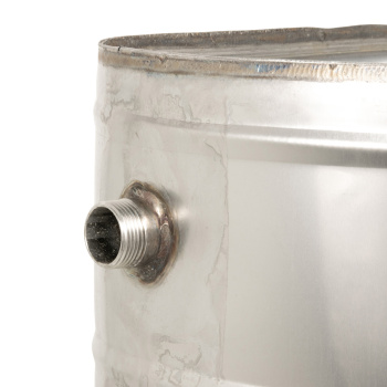 Бак выносной горизонтальный 70л., нержавейка 0,8мм (штуцер 3/4) *1