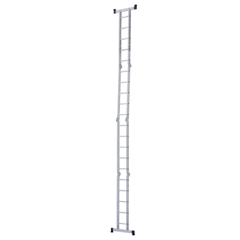 Лестница-стремянка алюм. "трансформер" 4секц. х 5ст., общ.дл.5,4м "Новая высота" 1320405 (СПб) *1