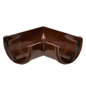 Угол желоба 90° Docke Standard, 120 мм, светло-коричневый